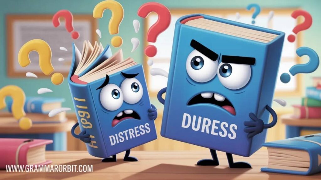 The Key Difference Between Distress and Duress