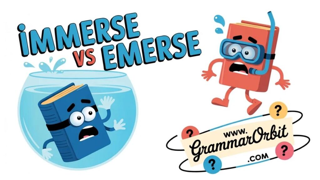 The Link Between Emerse and Emersion