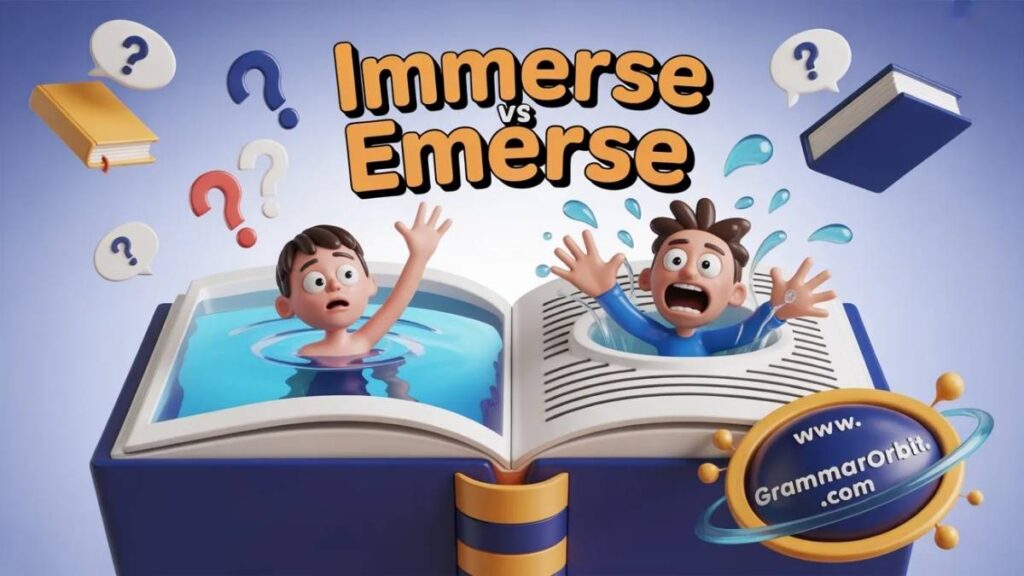 How People Actually Use Immersion and Emersion