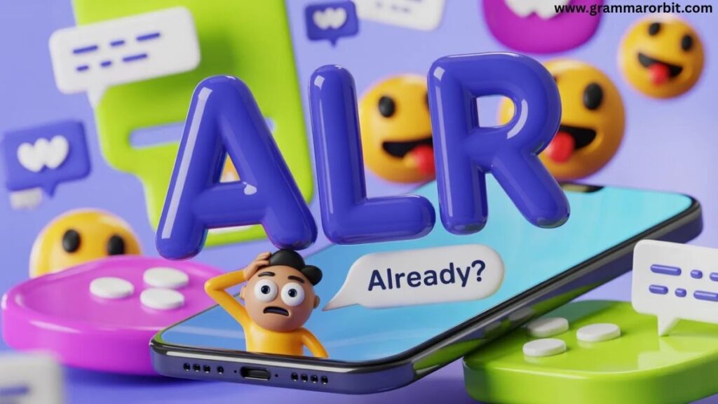 What Does ALR Stand For?
