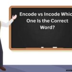 Encode vs Incode Which One Is the Correct Word?