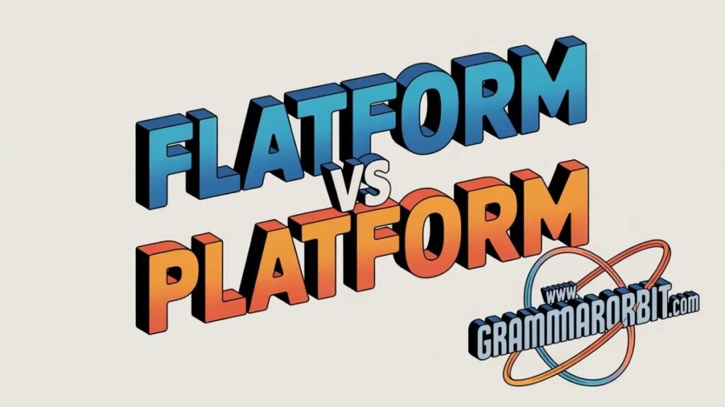 Wedge vs platform vs flatform explained simply
